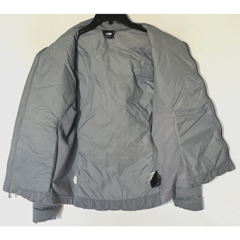 The North Face Gray Lucia Hybrid 550 Fill Goose Down Jacket Puffer - Picture 13 of 15
